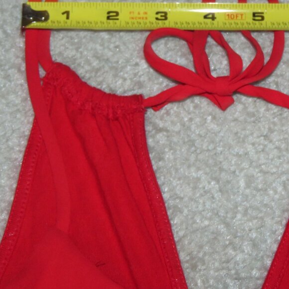 Express Orange Red Sleeveless ID 00400300 Tank Top w/Spaghetti Straps Size XS - Picture 10 of 15